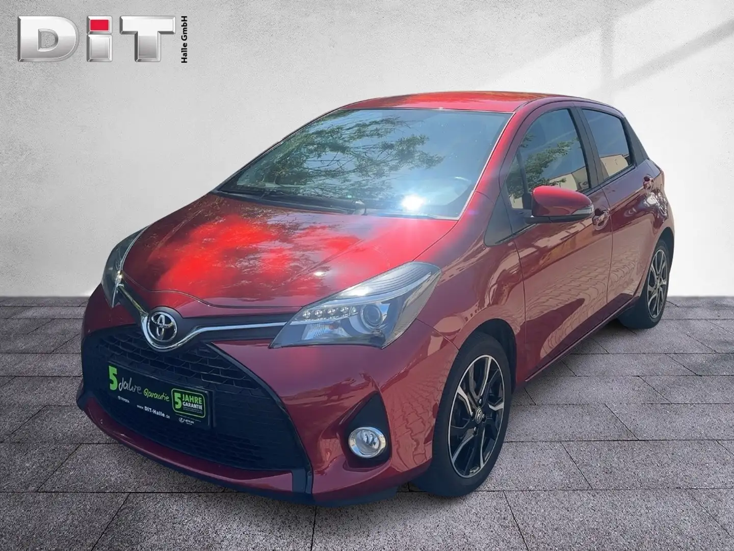 Toyota Yaris 1.3 S Klima Kamera Sitzhzg Rood - 1