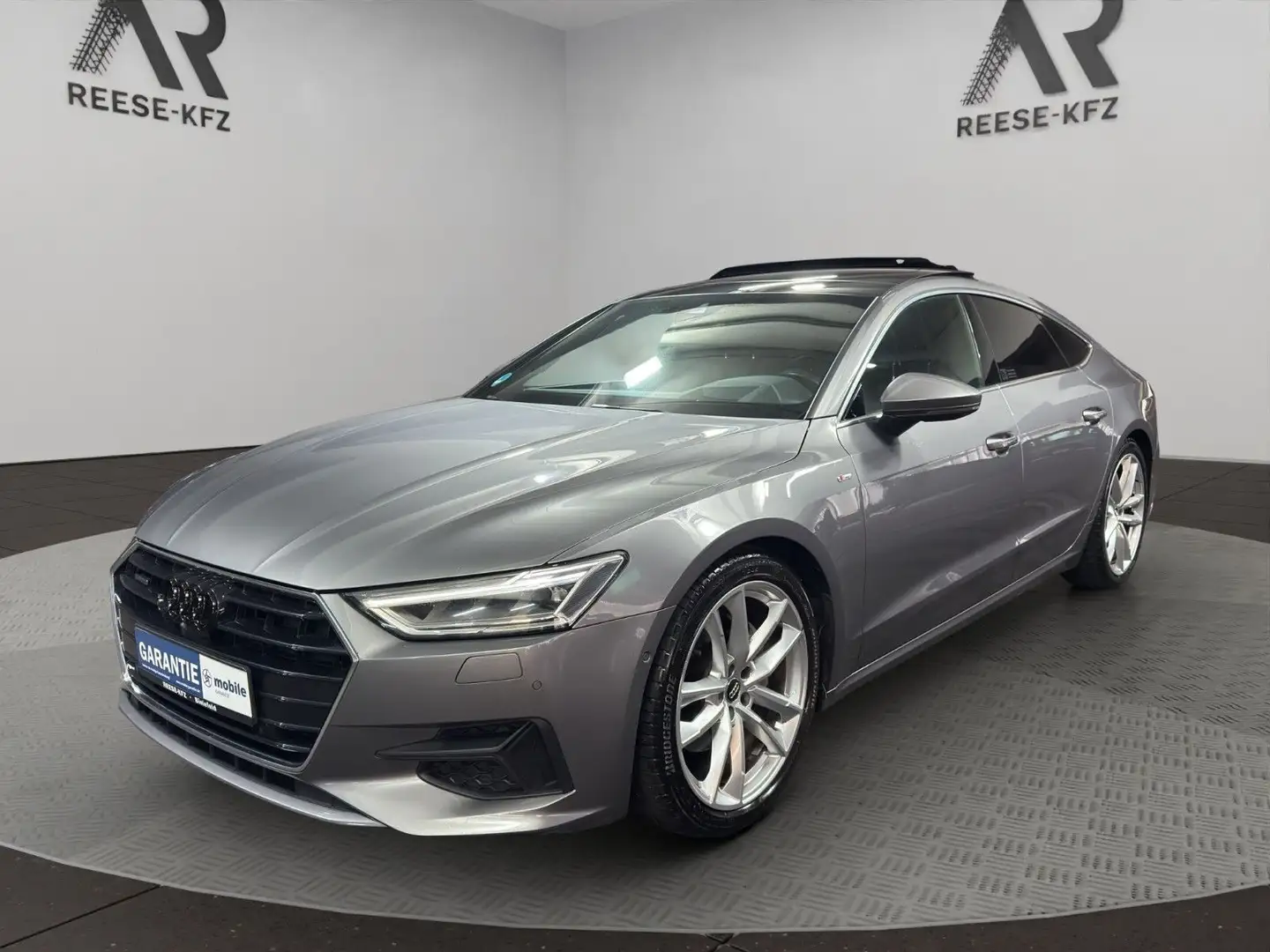 Audi A7 Sportb. HUD S-Line quattro Pano 360Kam B&O Grau - 1