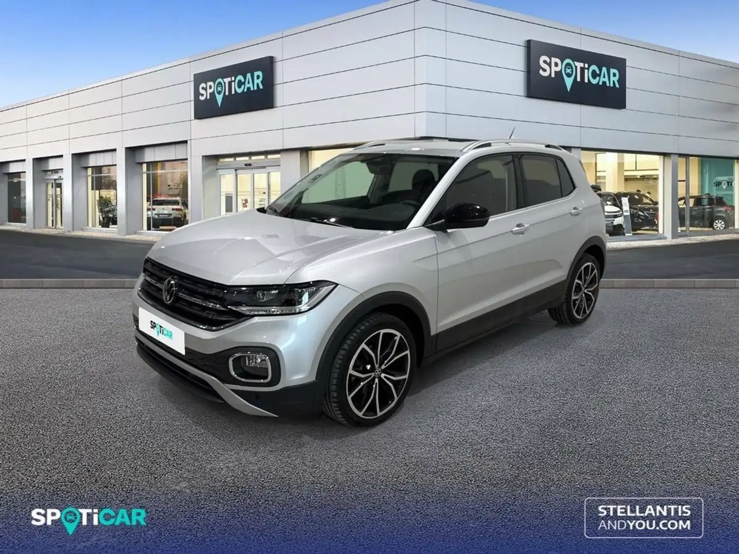 Volkswagen T-Cross 1.0 TSI 81kW (110CV) DSG Sport Gris - 1