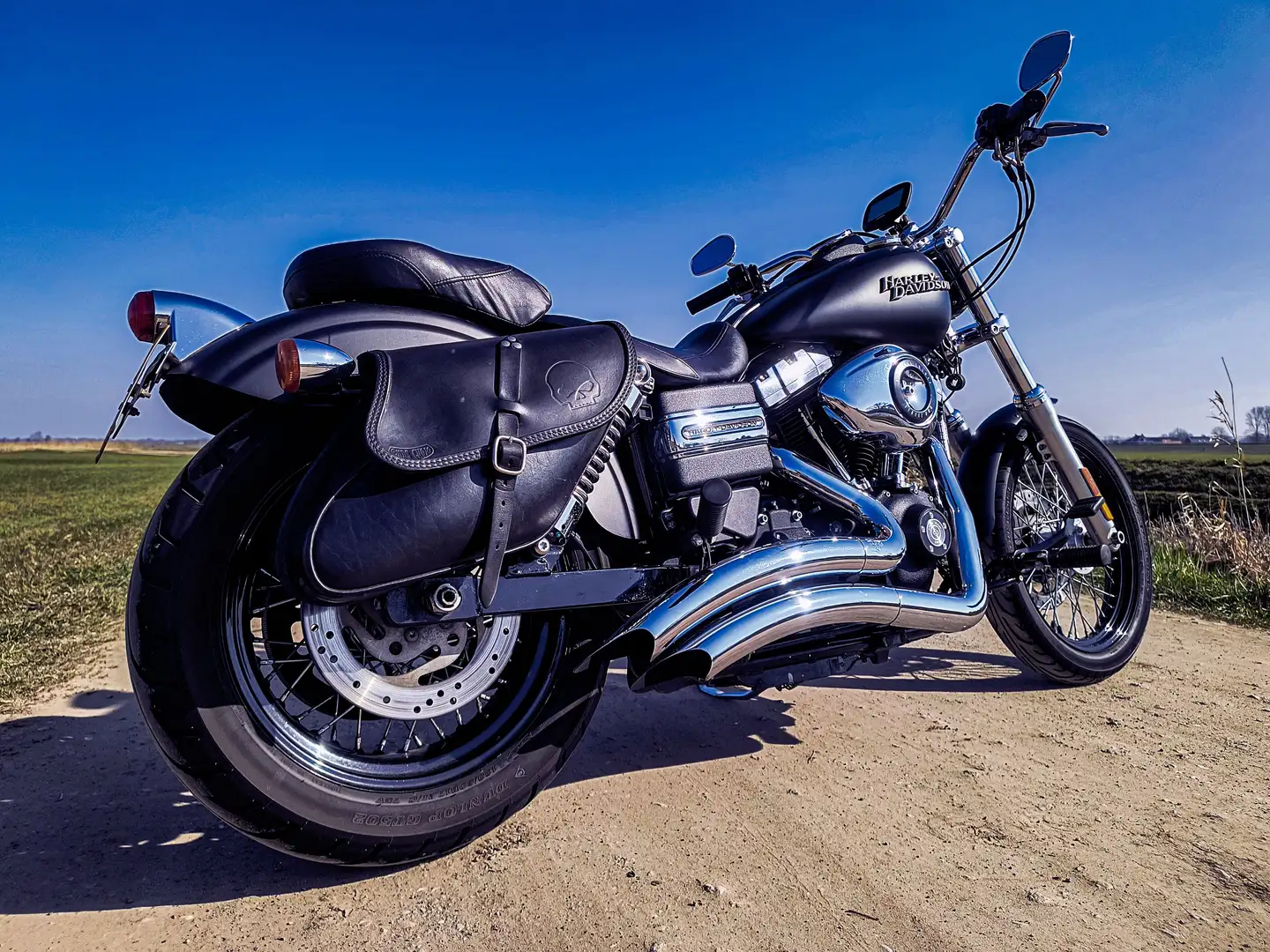 Harley-Davidson Street Bob Demin black 2012 DYNA Negru - 1