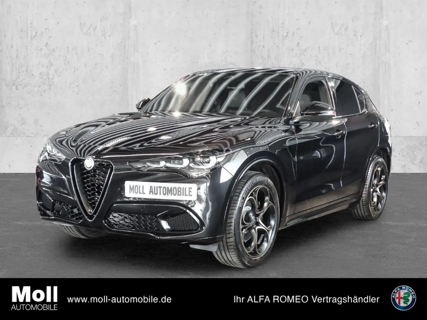 Alfa Romeo Stelvio Intensa Q4 GSD Sportpaket El. Fondsitzverst. Leder Negru - 1