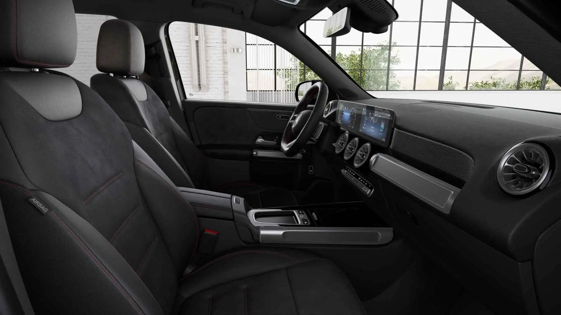 Mercedes-Benz GLB 250 4MATIC AMG Line | 7 Zitter | Trekhaak | Smartphone Noir - 2