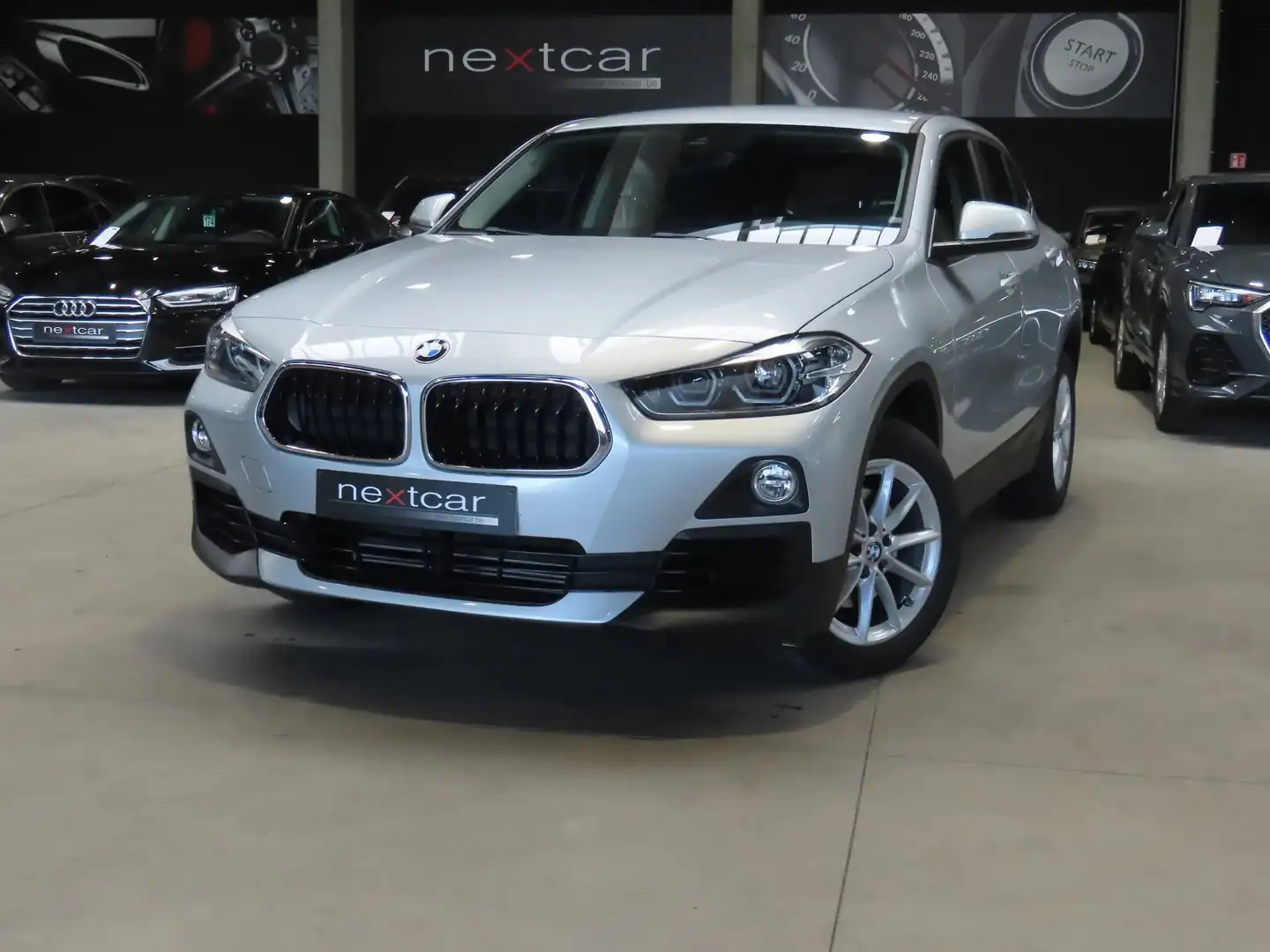 BMW X2 18iA sDrive ***FULL LED-LIMITEUR-PARKING*** Argent - 1