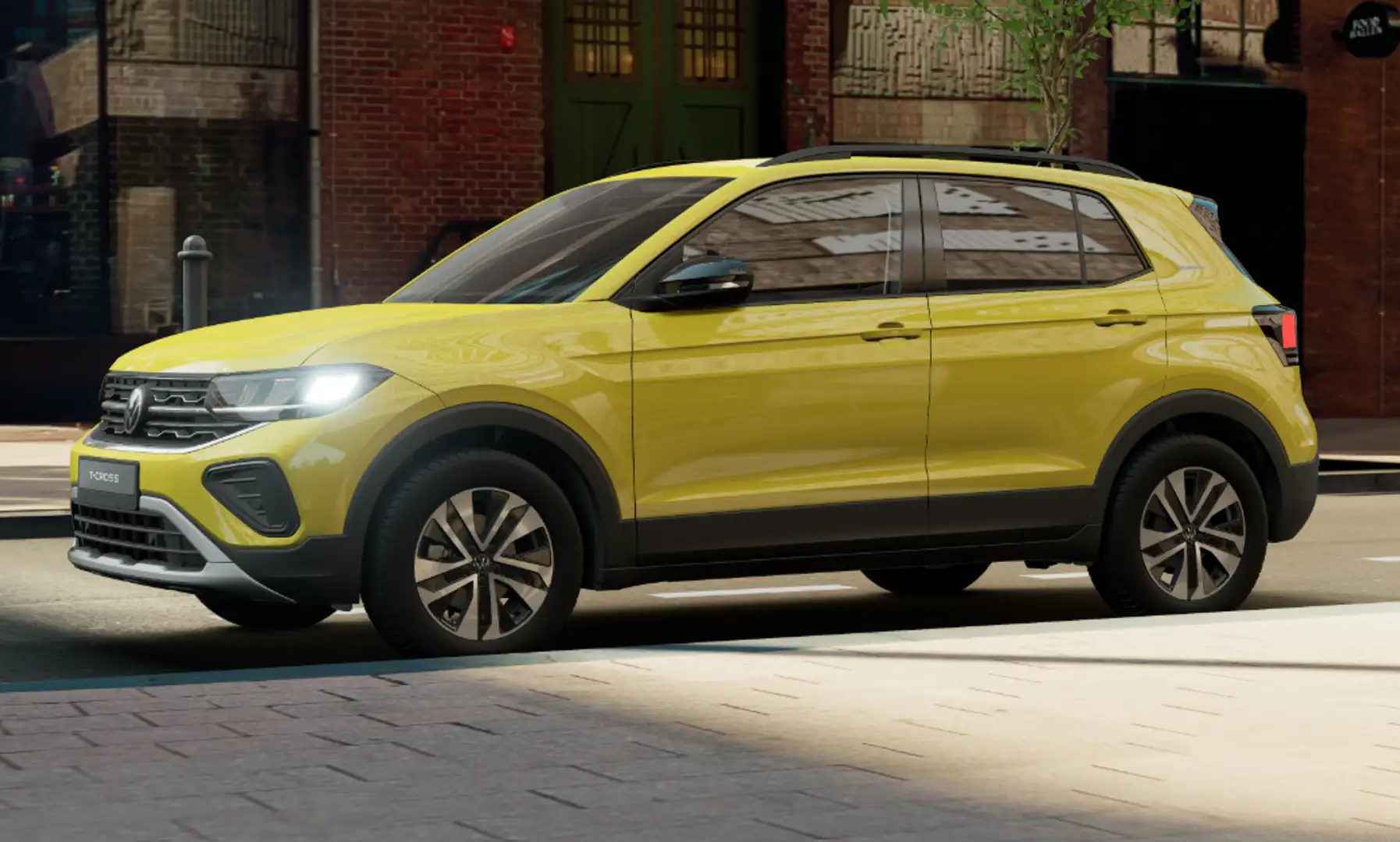 Volkswagen T-Cross ENERGY 1.0 TSI 95 PS ACC PDC CLIMATR. DAB FSE Gelb - 2