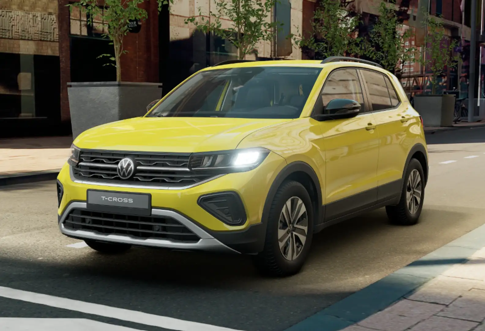 Volkswagen T-Cross ENERGY 1.0 TSI 95 PS ACC PDC CLIMATR. DAB FSE Gelb - 1