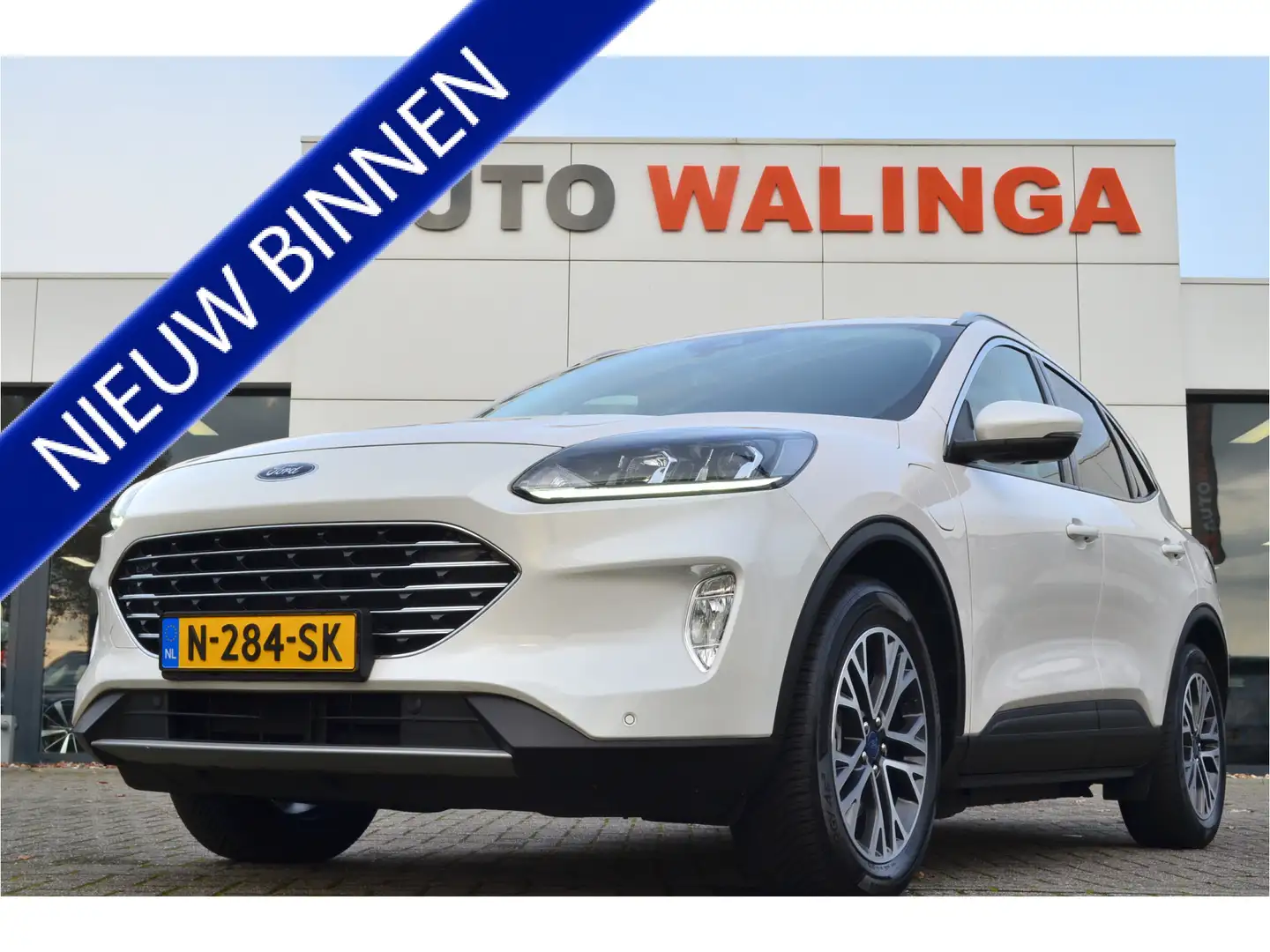 Ford Kuga 2.5 PHEV Carplay Achteruitrijcamera Spoorwisselass Blanc - 1