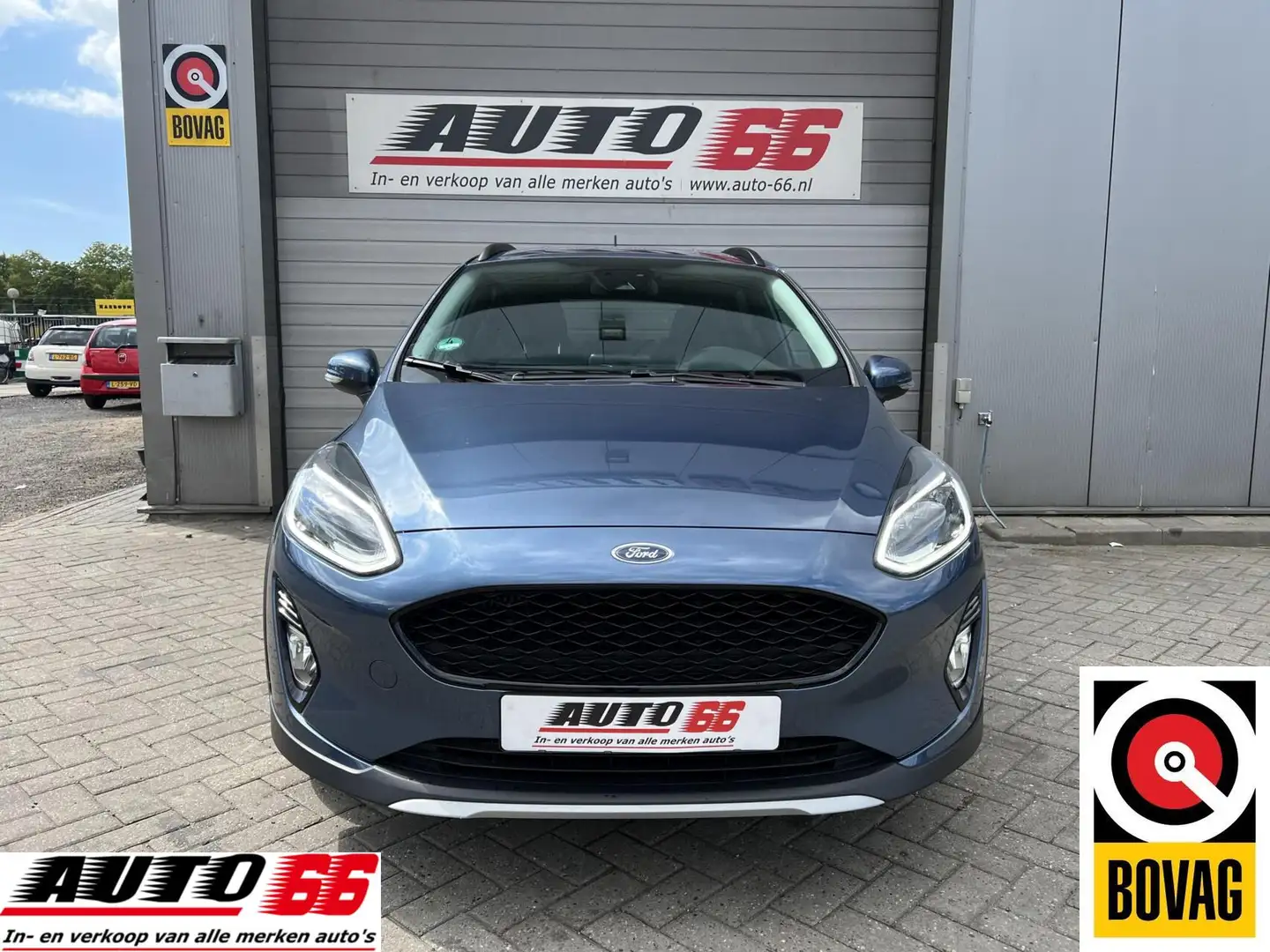 Ford Fiesta 1.0 EcoBoost Active 100pk Automaat, Carplay, Clima Blauw - 2