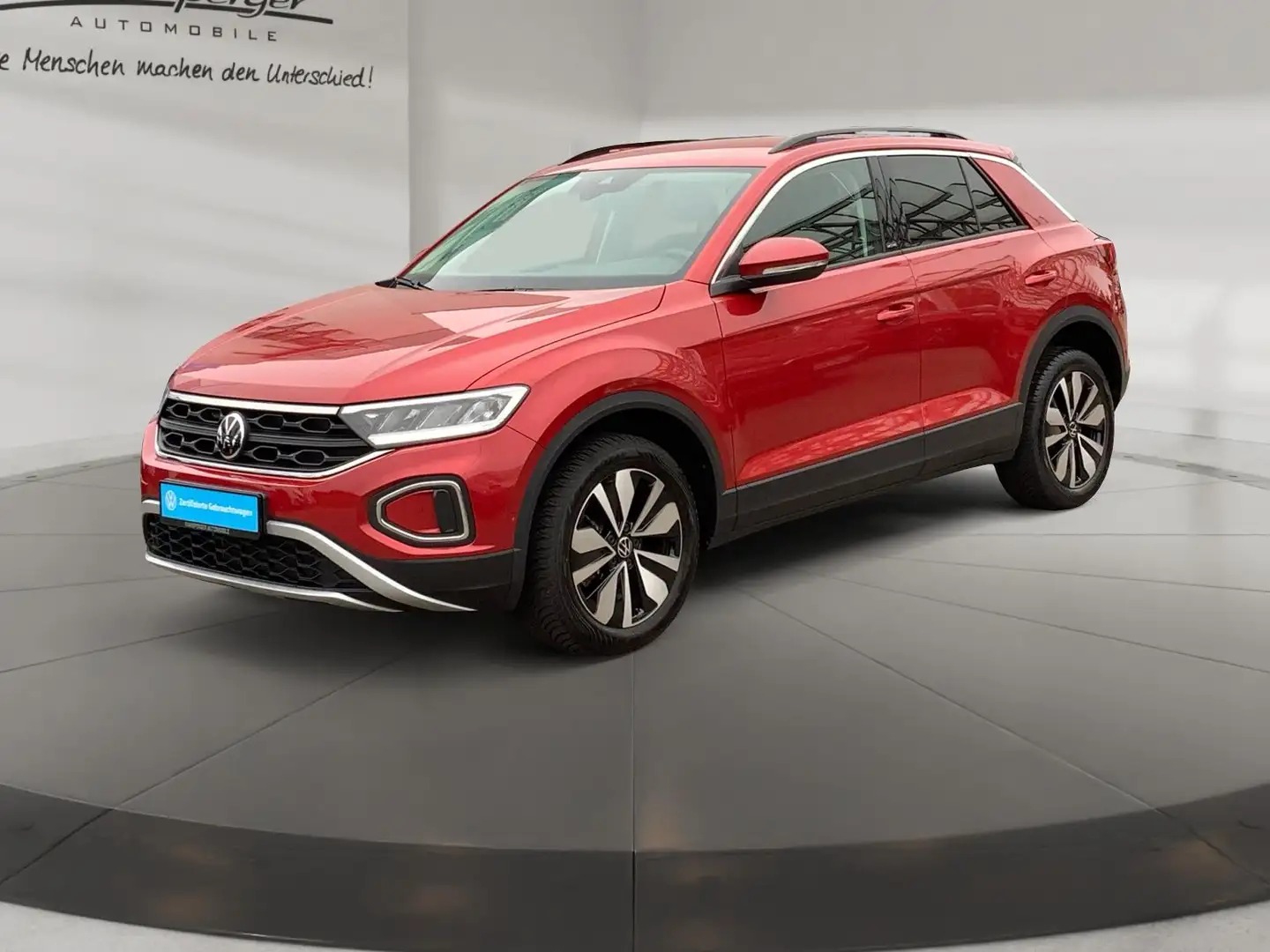 Volkswagen T-Roc 1.0 TSI MOVE LED Navi SHZ PDC Rot - 2