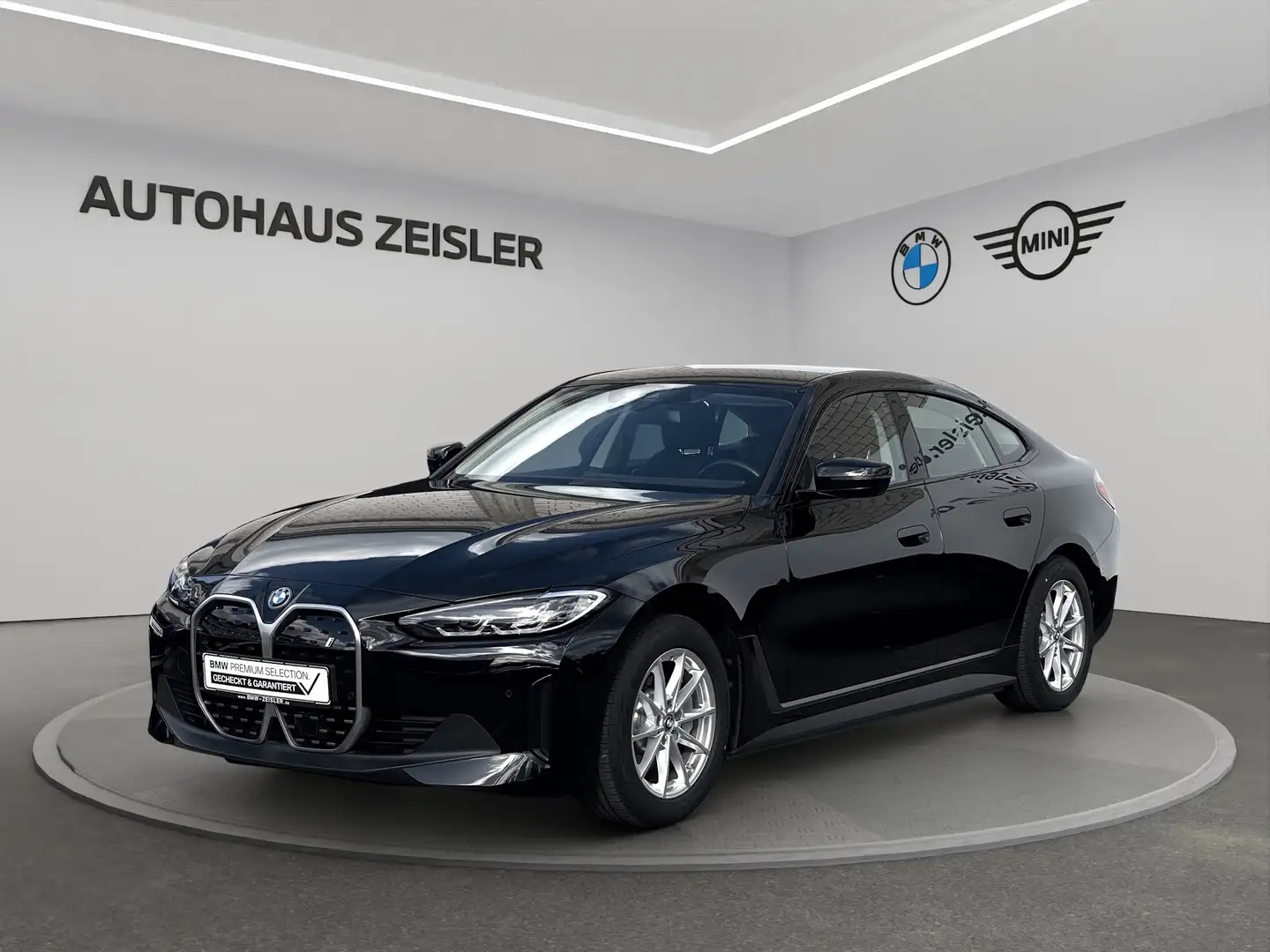 BMW i4 eDrive40 Gran Coupé *10tkm* Parkassistent Schwarz - 1
