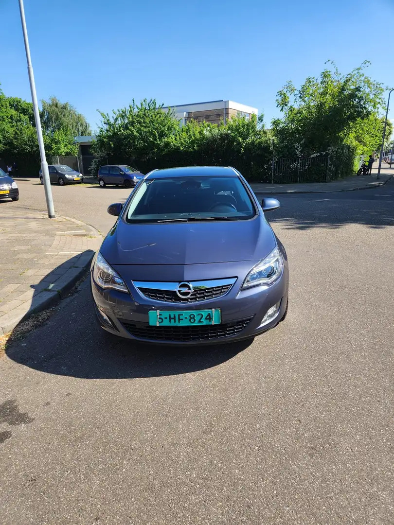 Opel Astra 1.6 Turbo Sport 180PK! Navi l Cruise l Airco l Sto Bleu - 2