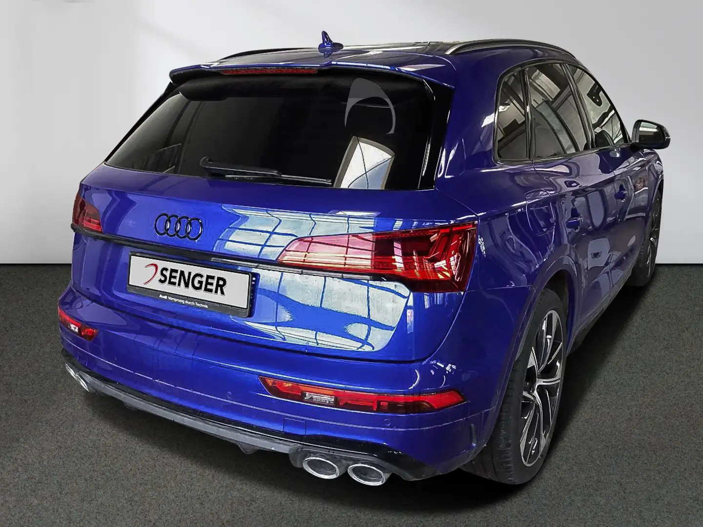 Audi SQ5 3.0 TDI quattro Matrix Pano ACC B&O AHK Blau - 2