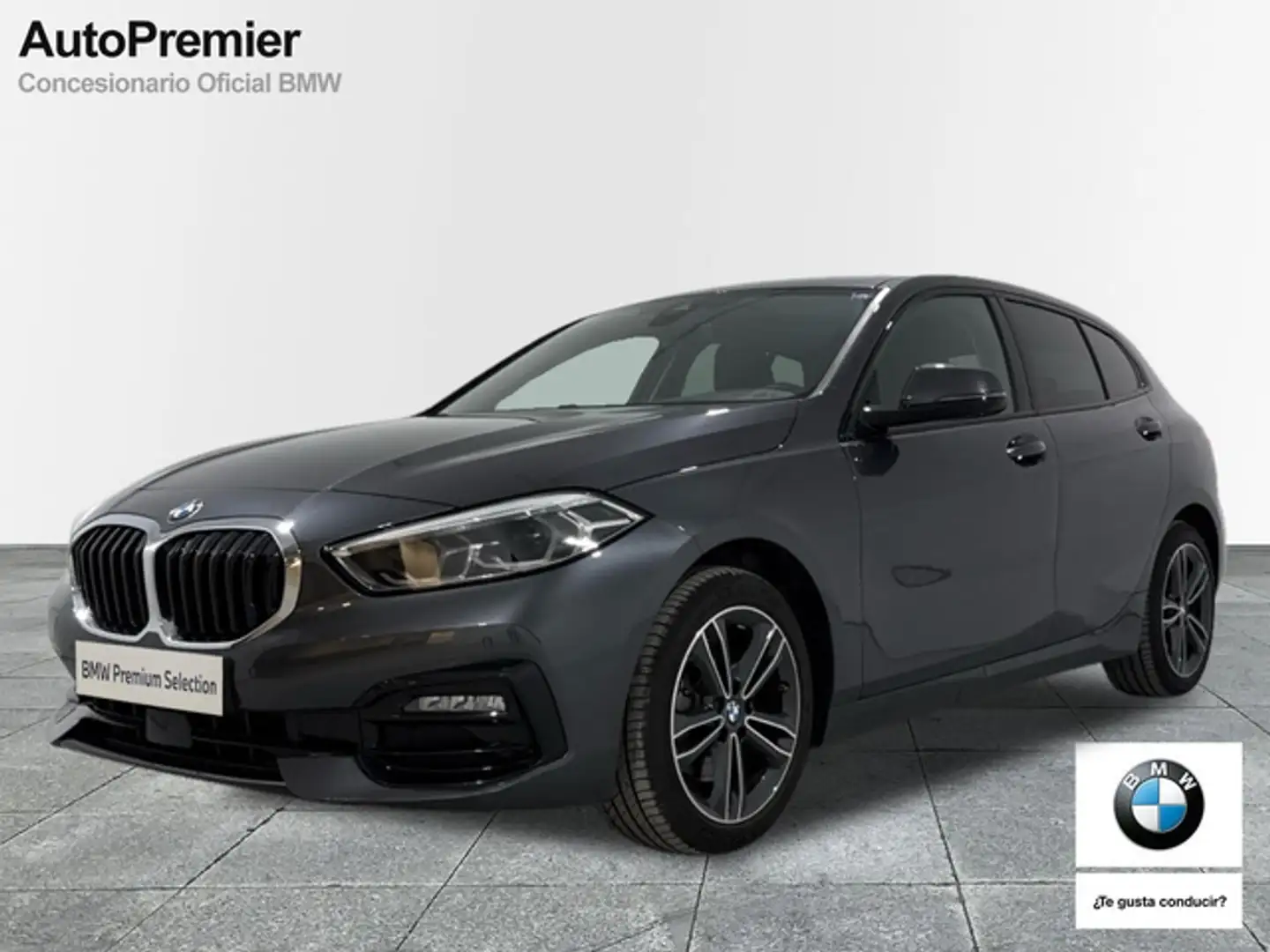 BMW 116 116d Gris - 1