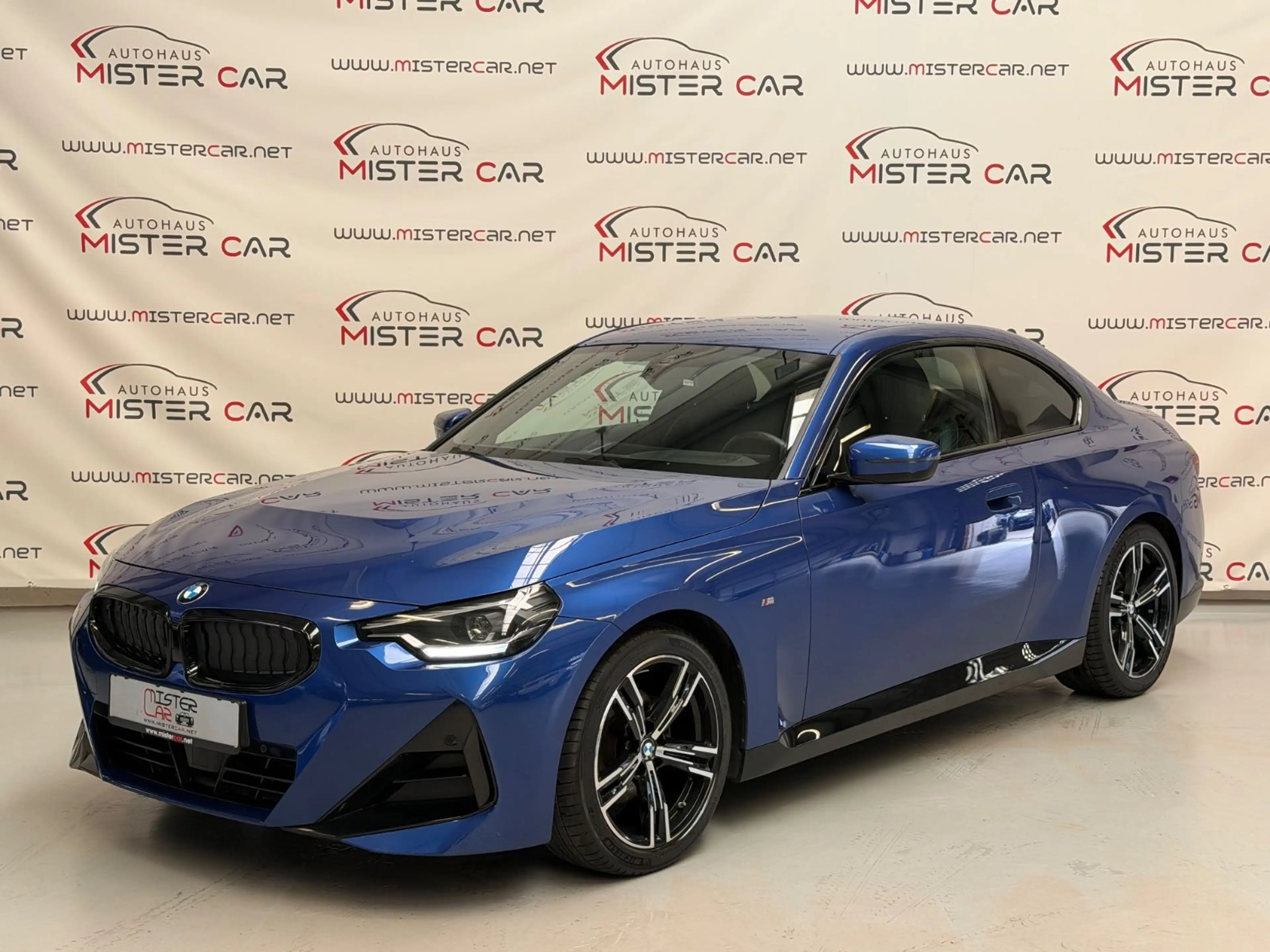 BMW 220 i Coupe M Sport CURVED/AHK/LED/NAVI/LEDER/18