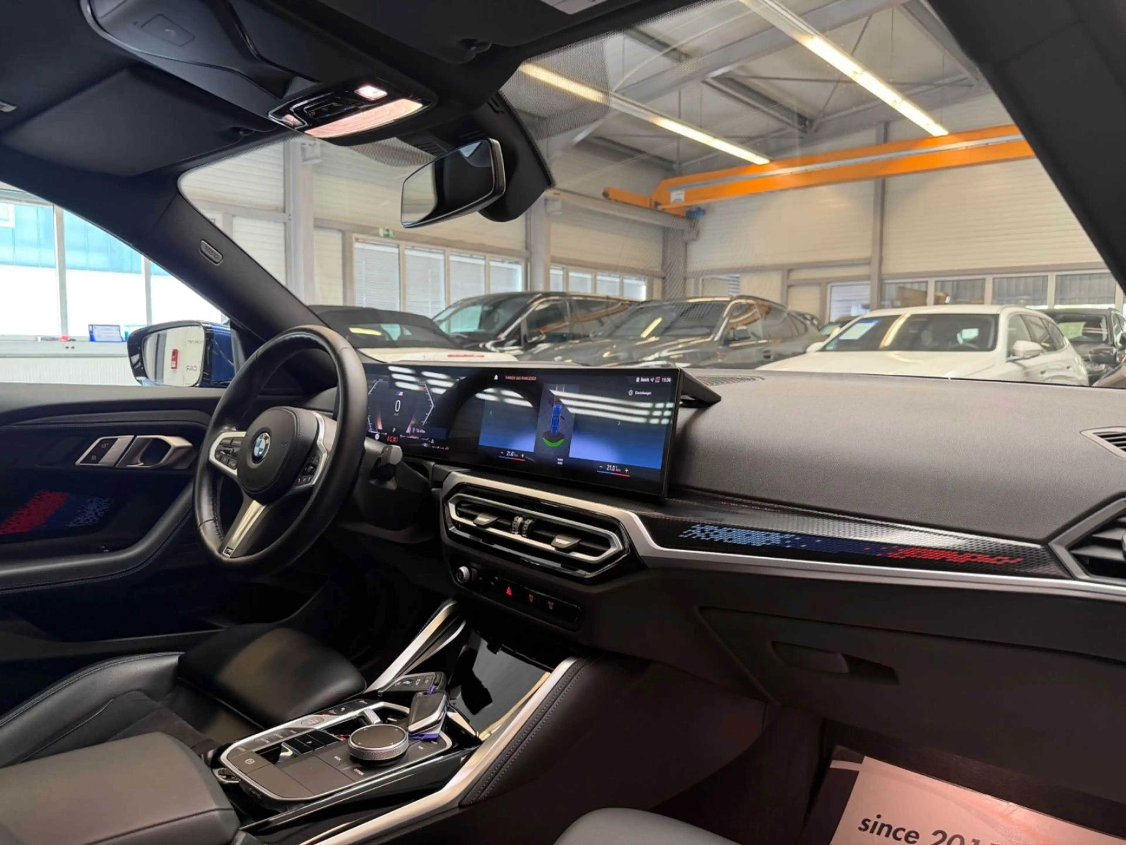 BMW 220 i Coupe M Sport CURVED/AHK/LED/NAVI/LEDER/18 — photo 14