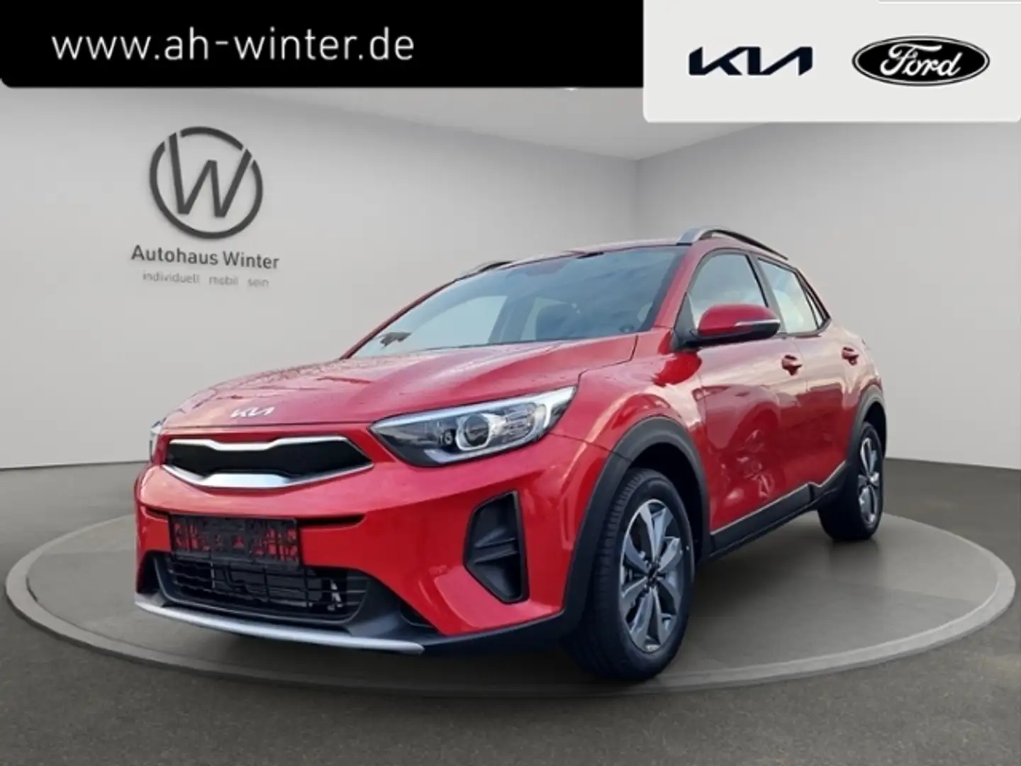 Kia Stonic 1,0 Vision Klimaaut Navi SHZ Kamera Rot - 1