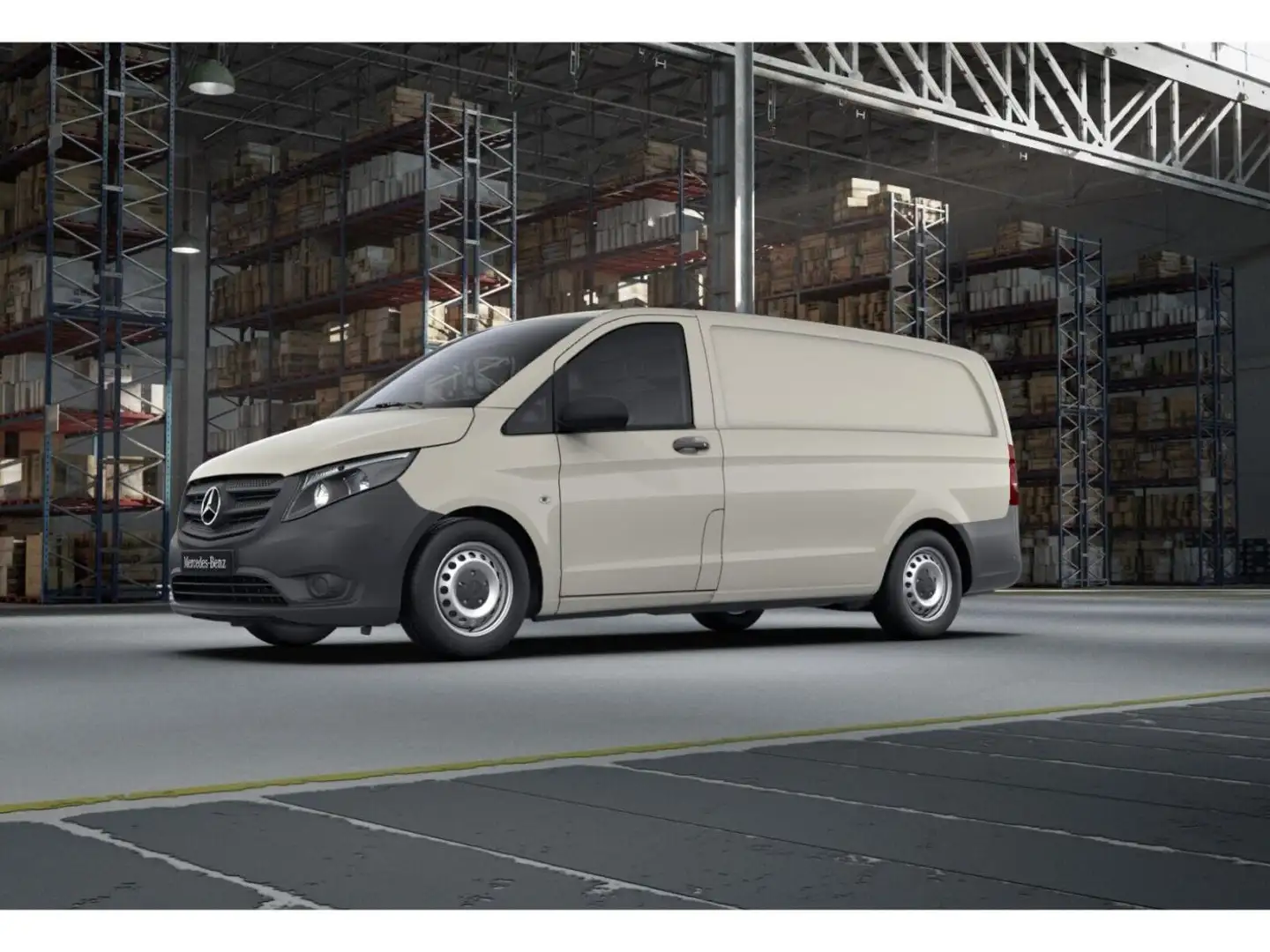 Mercedes-Benz Vito 116 CDI Kasten Lang +AHK+SpurW+PDC+KlimaA Grau - 2