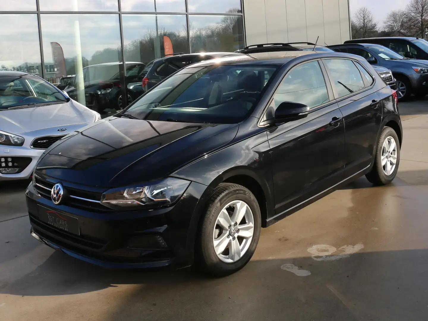 Volkswagen Polo 1.0 TSI OPF Comfortline+ 1 JAAR GARANTIE TRAXIO Zwart - 1