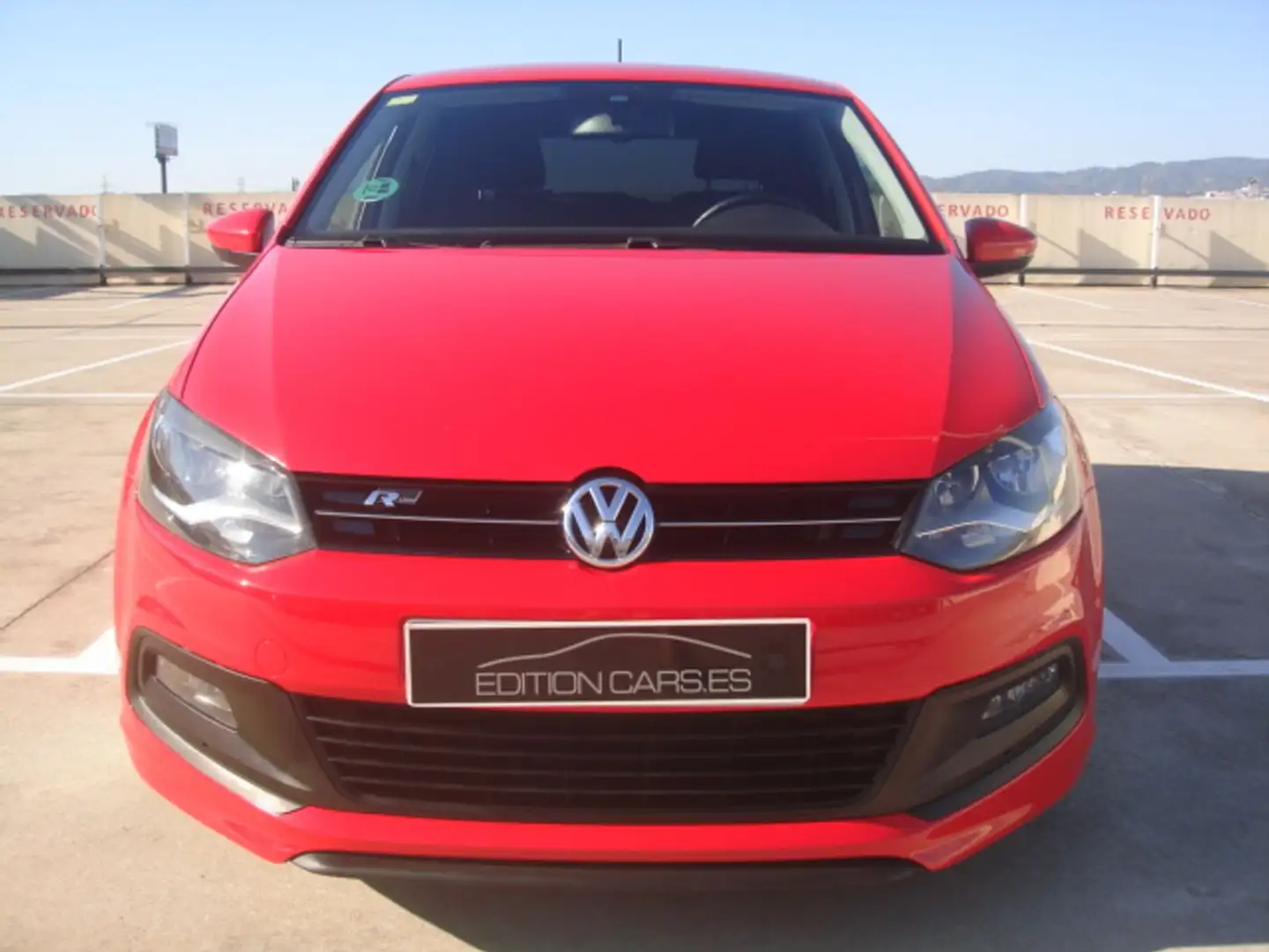 Volkswagen Polo 1.2 TSI Sport by R-Line 90 Rot - 2