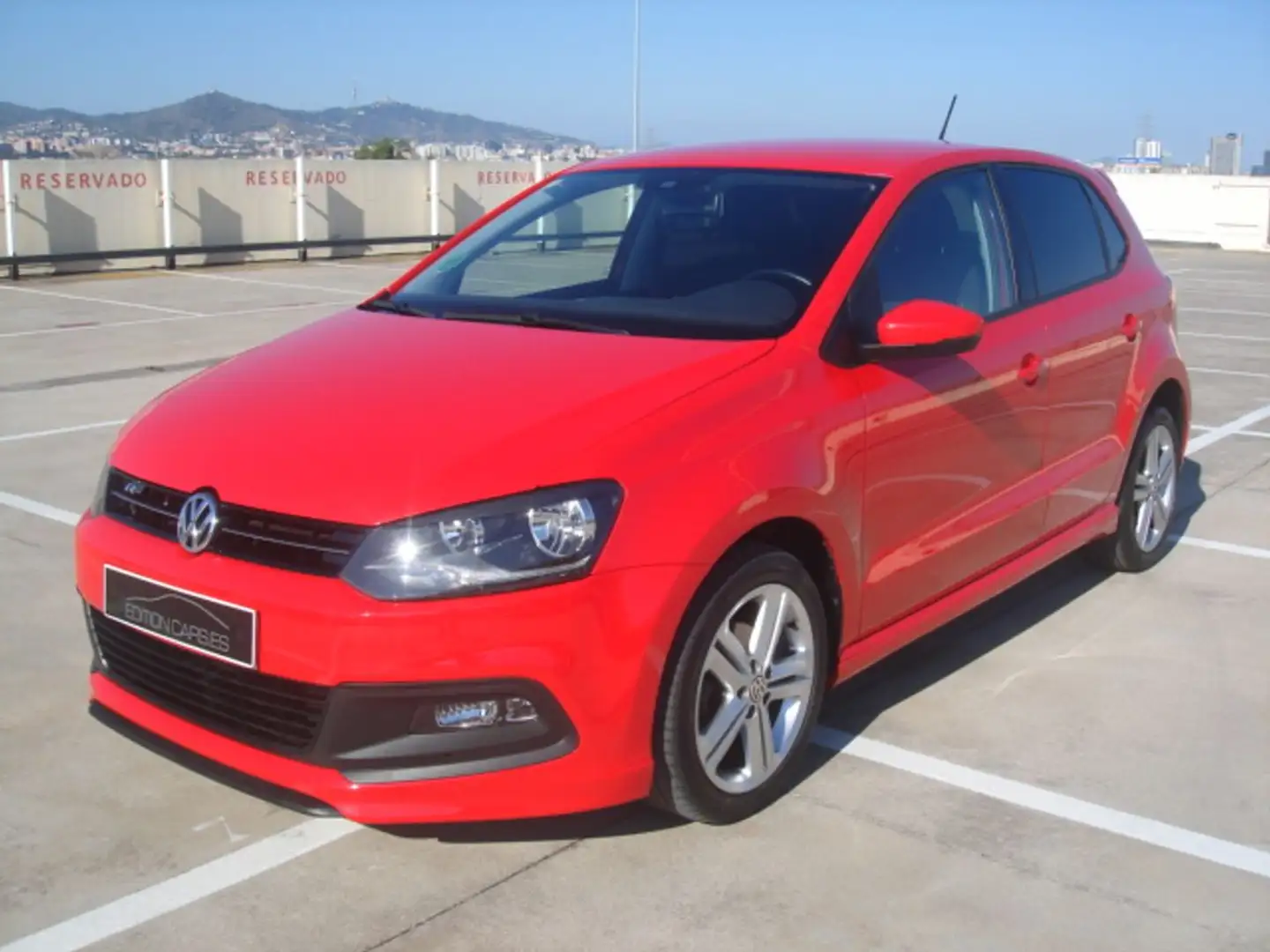 Volkswagen Polo 1.2 TSI Sport by R-Line 90 Rot - 1