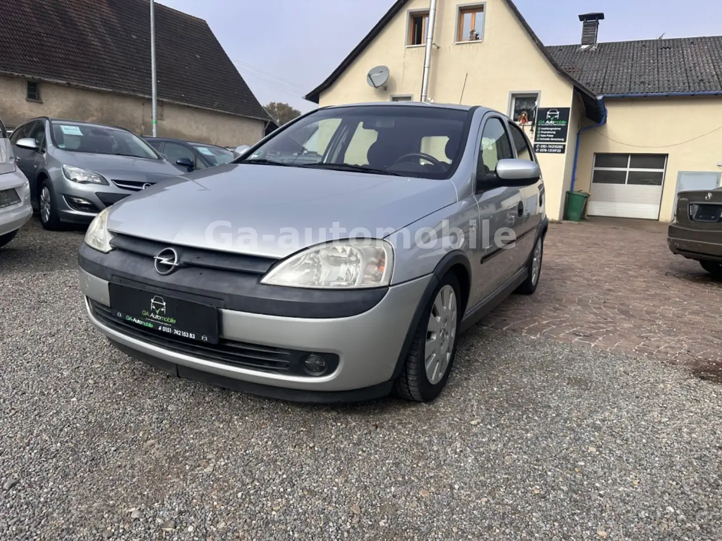 Opel Corsa 1.4 ** Automatik ** Viele Extras ** Gümüş rengi - 2