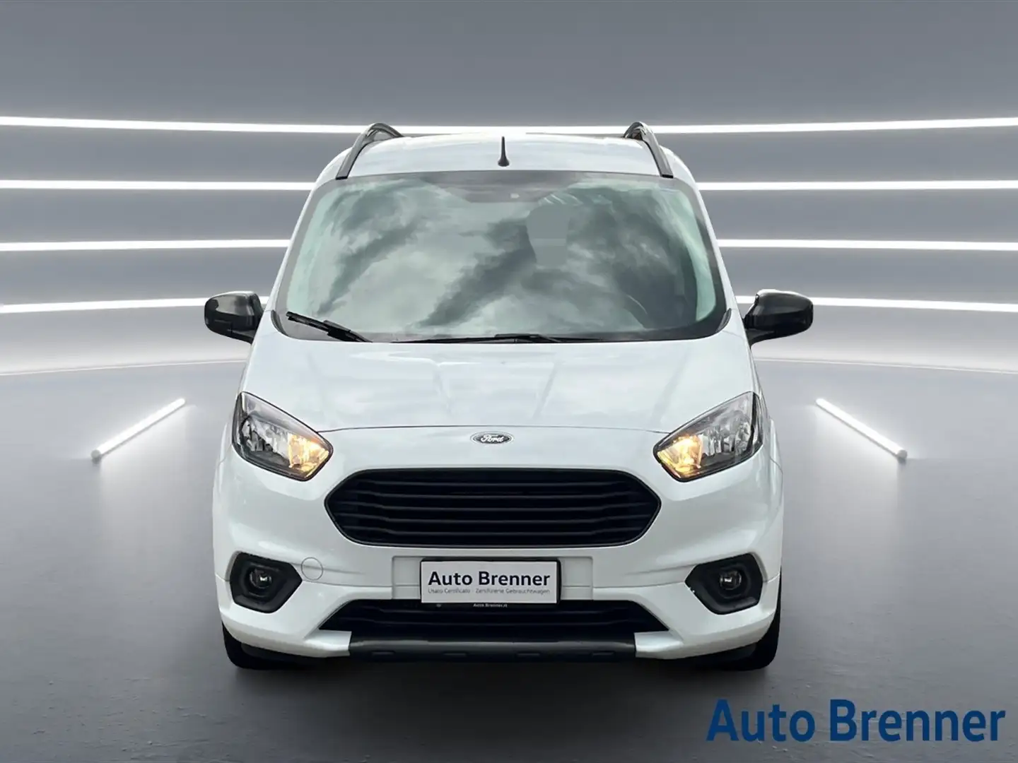 Ford Transit Courier 1.5 tdci 100cv s&s sport my20 Blanc - 2