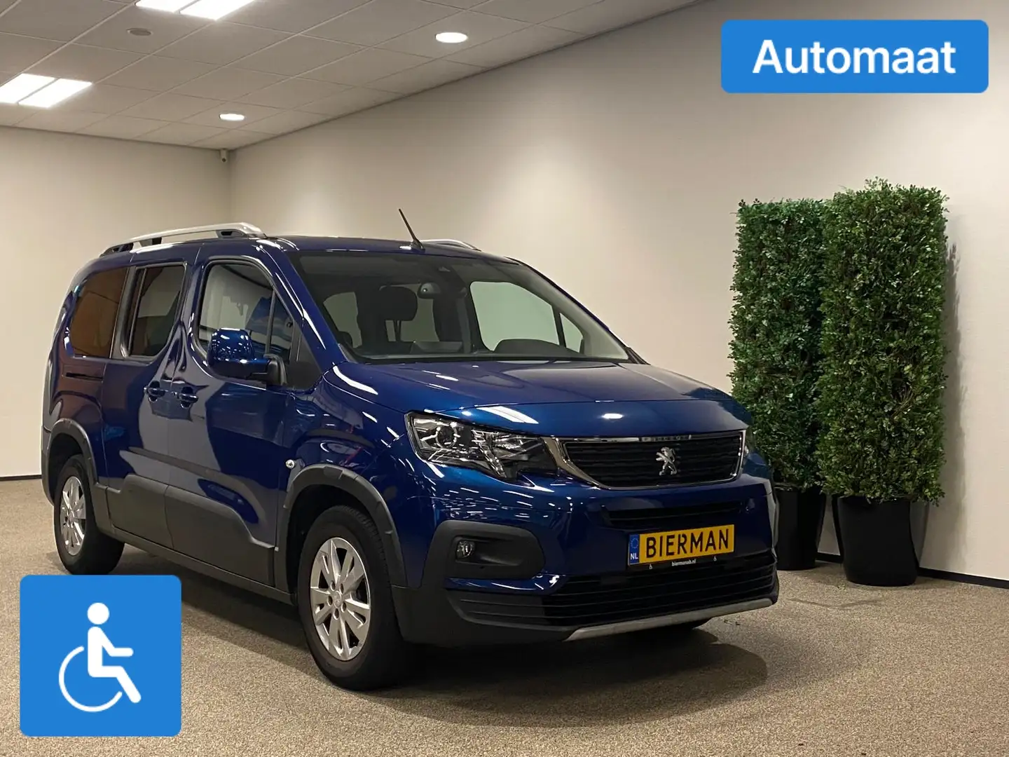 Peugeot Rifter L2 Rolstoelauto Automaat 5+1 Blauw - 1