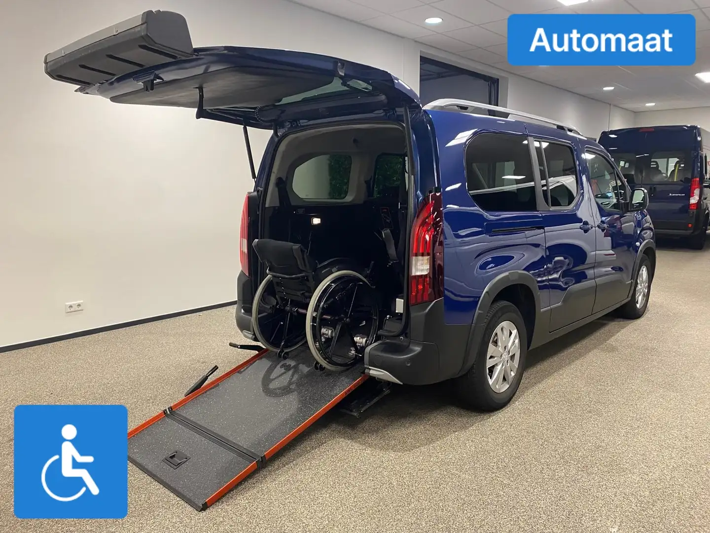 Peugeot Rifter L2 Rolstoelauto Automaat 5+1 Blauw - 2