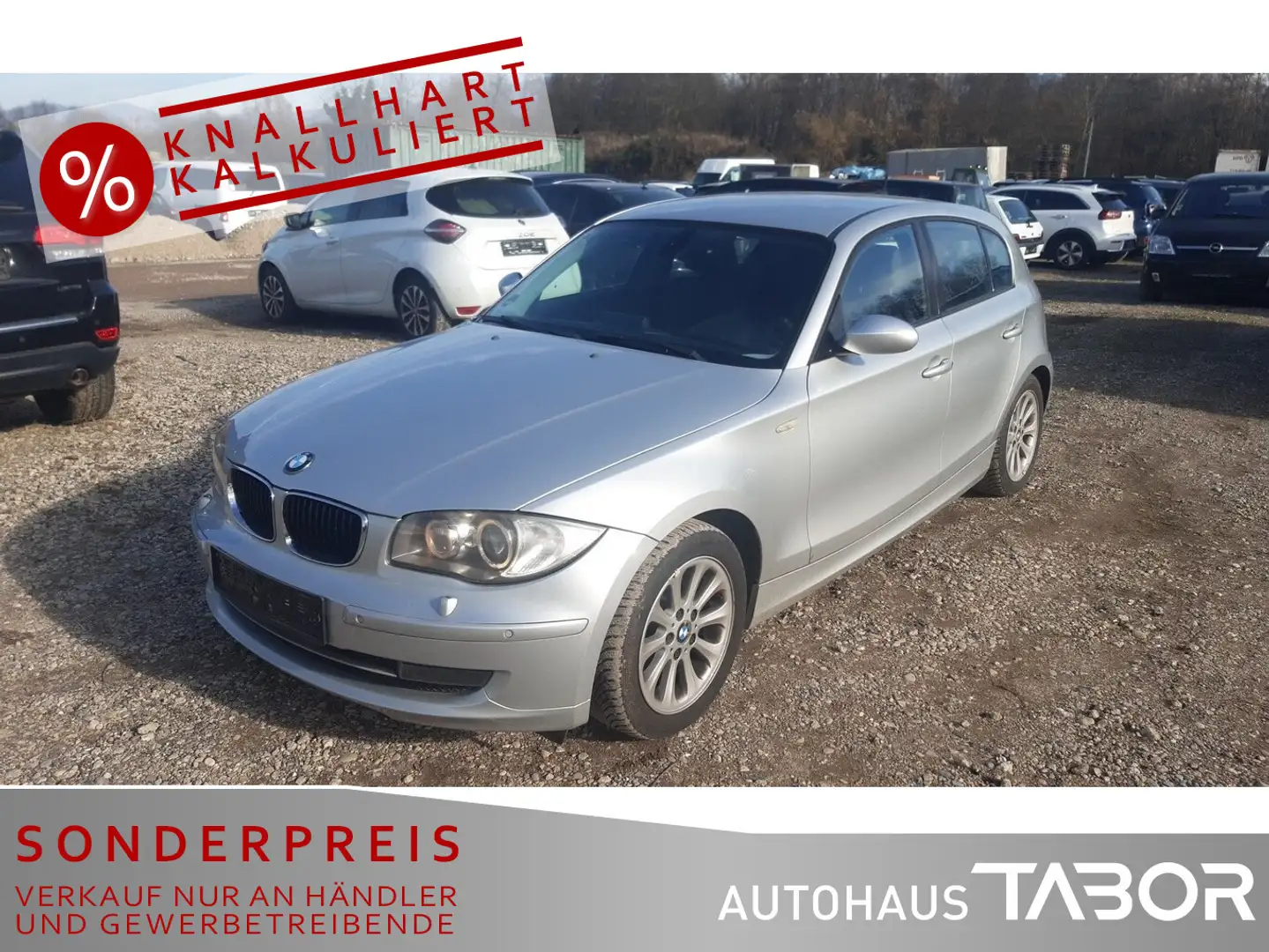 BMW 118 118i Leder Navi Xenon PDC SHZ Keyless LM AHK GRA Gri - 1