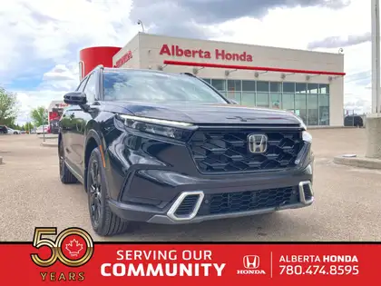 Black 2025 Honda CR-V Hybrid Touring AWD SUV / Crossover Continuously Variable Transmission