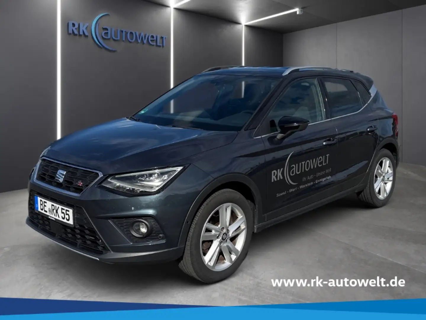 SEAT Arona 1.0 TGI FR LED DAB+ Navi Kamera Bluetooth Gris - 1
