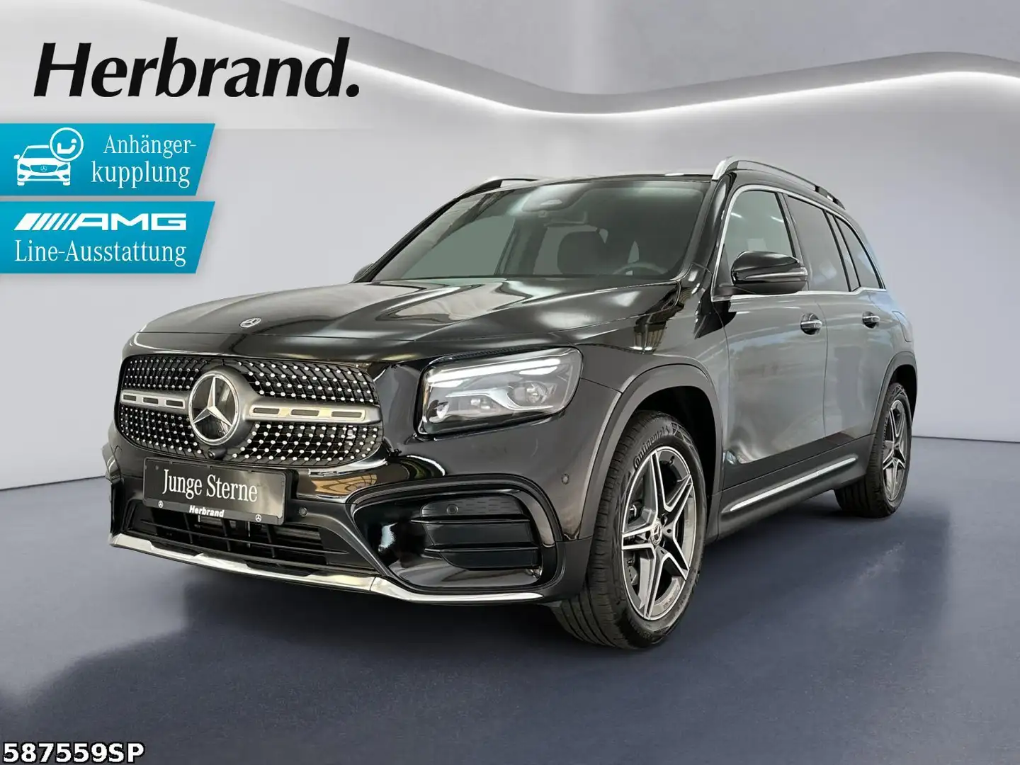Mercedes-Benz GLB 200 d AMG *AHK Multibeam Distronic Keyless Schwarz - 1