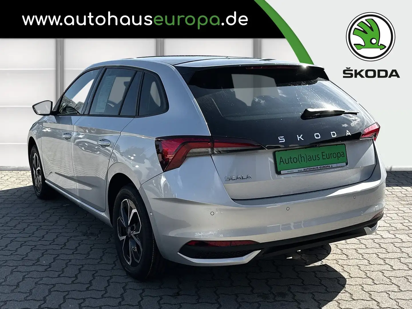 Skoda Scala 1.5 TSI DSG Selection 8fach bereift Matrix eKlappe Silber - 2