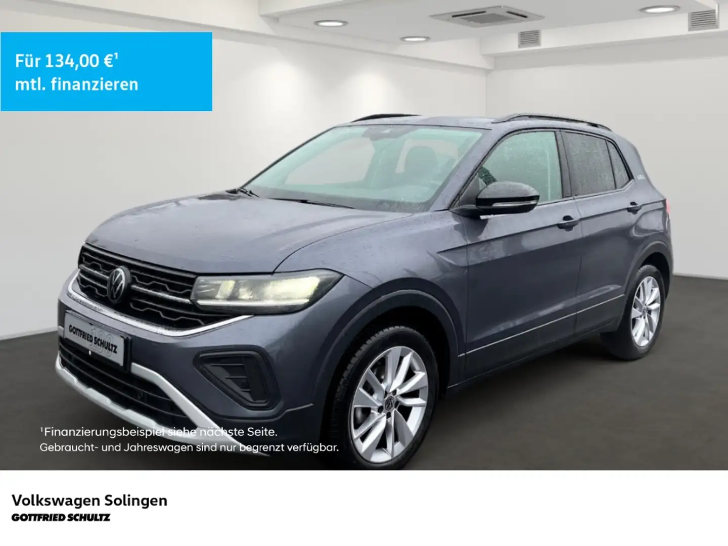Volkswagen T-Cross 1.0 TSI Goal Navi   Klima   Travel Assist   SHZ Grau - 1
