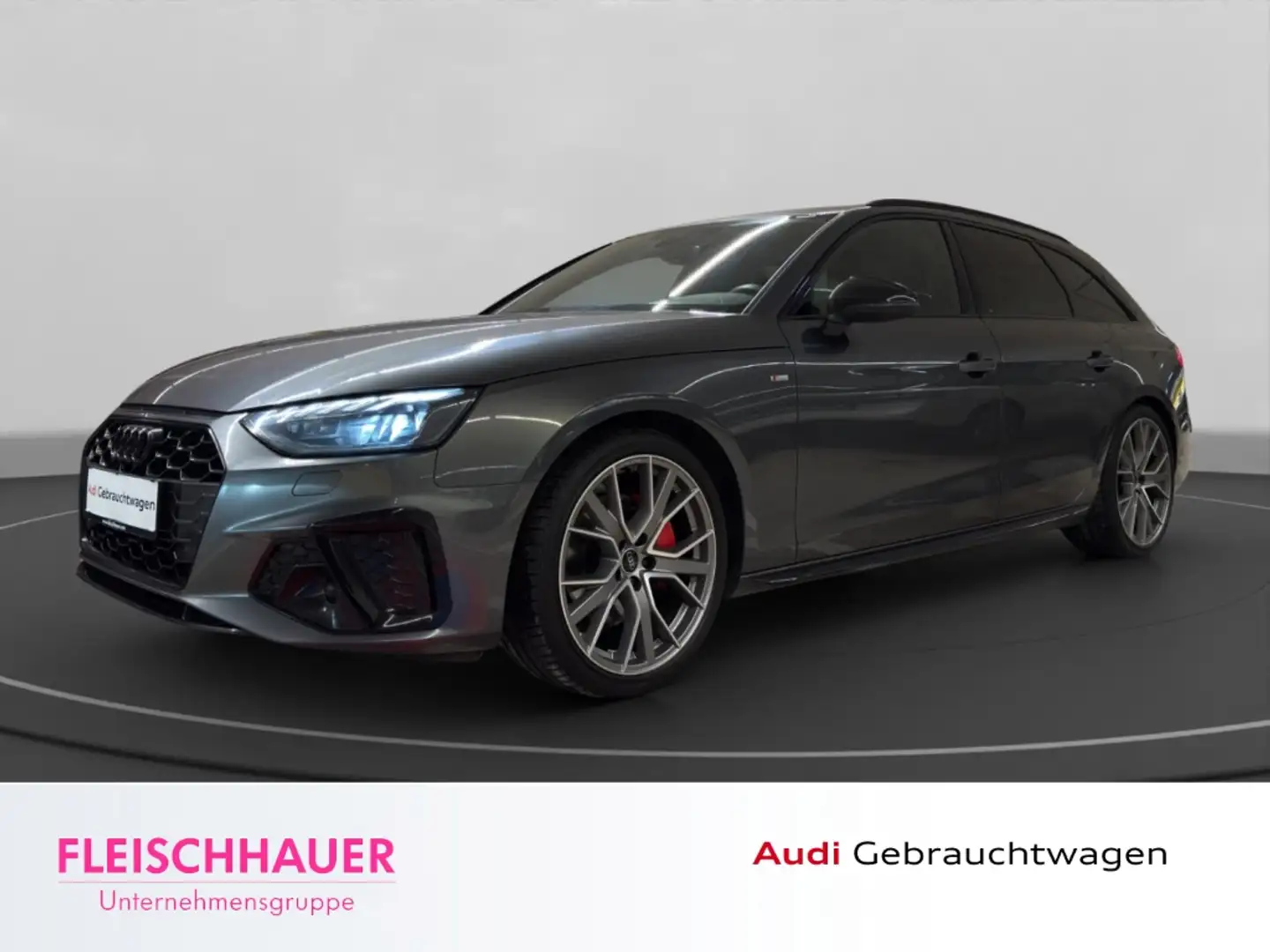 Audi A4 Avant 40 TFSI S line MATRIX+PANO+ACC+NAVI+RFK+LEDE Grau - 1