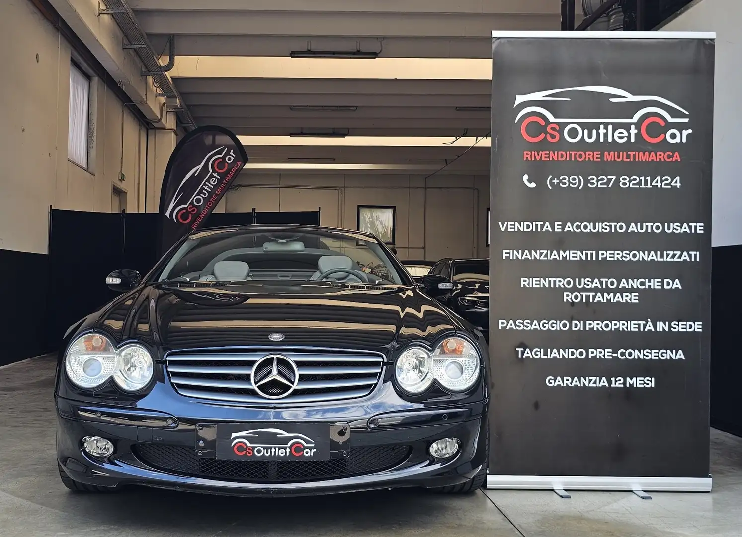 Mercedes-Benz SL 350 V6  Iscritta A.S.I. Noir - 1