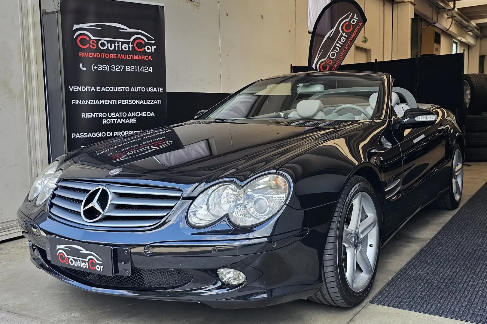 Mercedes-Benz SL 350 V6  Iscritta A.S.I. Noir - 2
