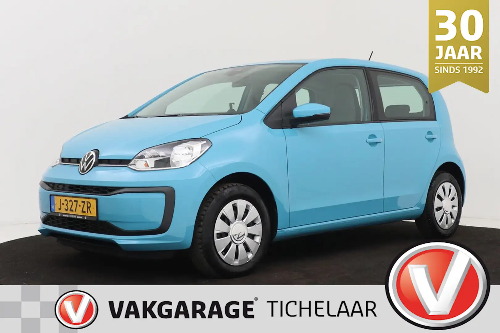 Volkswagen up! 1.0 BMT move up! | Airco | Org NL | 40.000 KM!! | Blauw - 1
