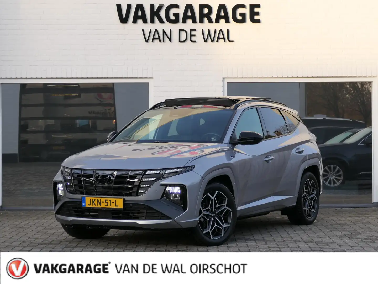 Hyundai TUCSON 1.6 T-GDI PHEV N Line Sky 4WD | Panoramadak | 360° Gris - 1