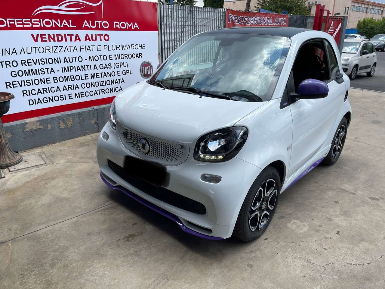 smart forTwo SMART FORTWO COUPE EQ 60kW ENEL X WHITE BRABUS!!