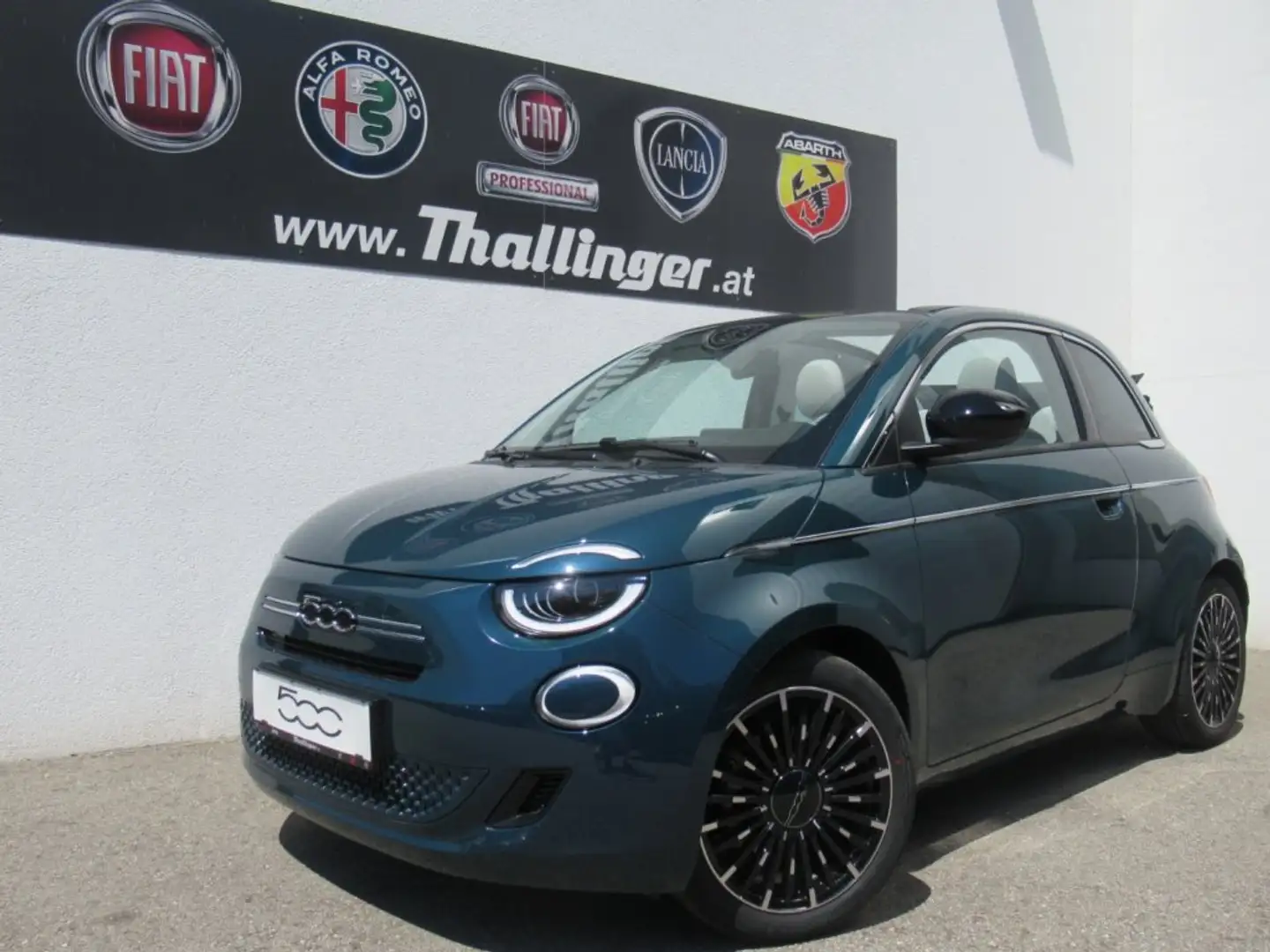 Fiat 500C HYBRID CABRIO LA PRIMA **TOP AUSSTATTUNG** Grün - 2