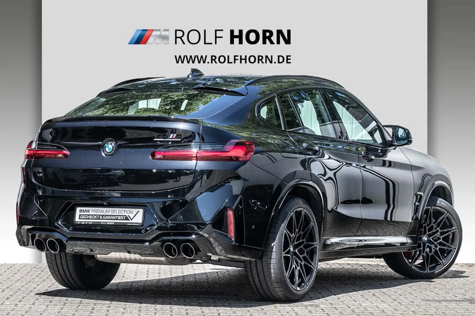 BMW X4 M Competition Paket Pano HeadUp RKam Lenkrdhz Schwarz - 2