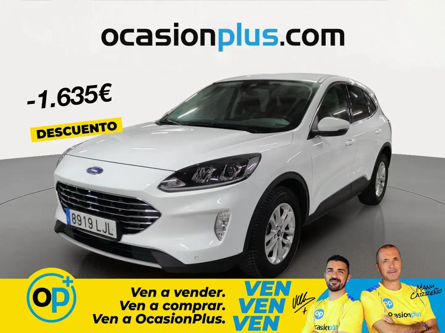 Ford Kuga 2.0 EcoBlue MEHV Trend FWD 150 Blanco - 1