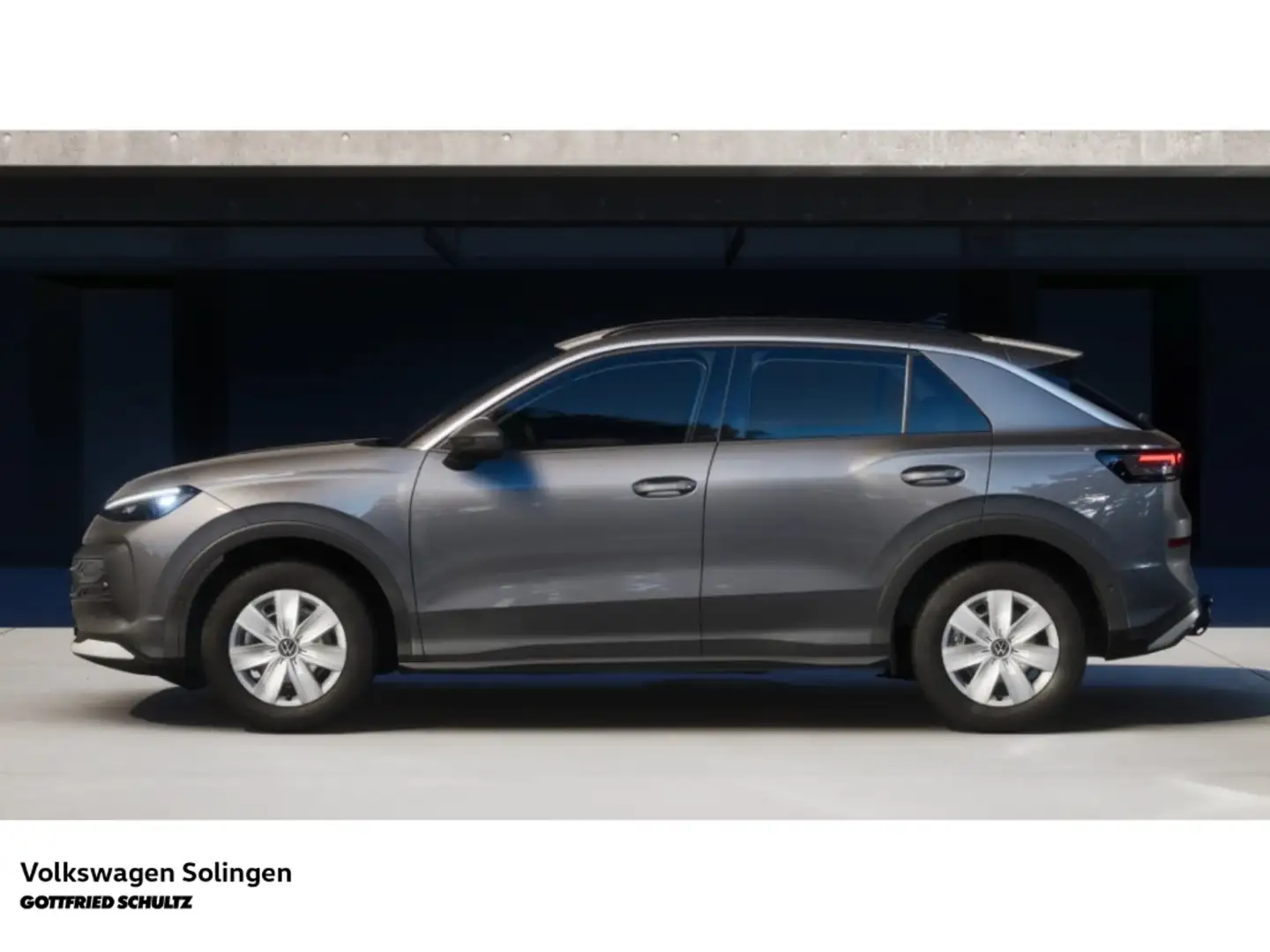 Volkswagen T-Roc 1.5l eTSI TREND LED APP PDC AHK Grau - 2