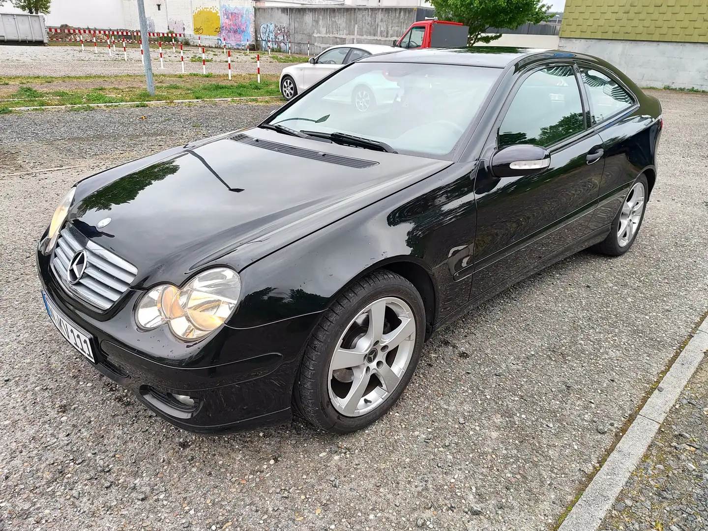 Mercedes-Benz C 180 Kompressor Sportcoupe Negro - 1