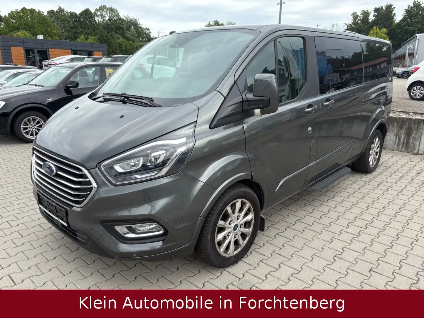 Ford Tourneo Custom L2 Titanium Nav Leder Xen 8Sitzer Grau - 1