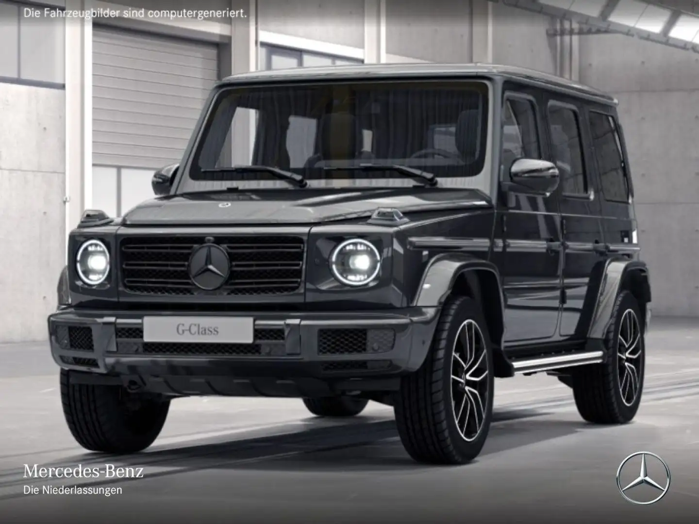 Mercedes-Benz G 400 d AMG+NIGHT+GSD+360+AHK+MULTIBEAM+STHZG+SPUR Grau - 2