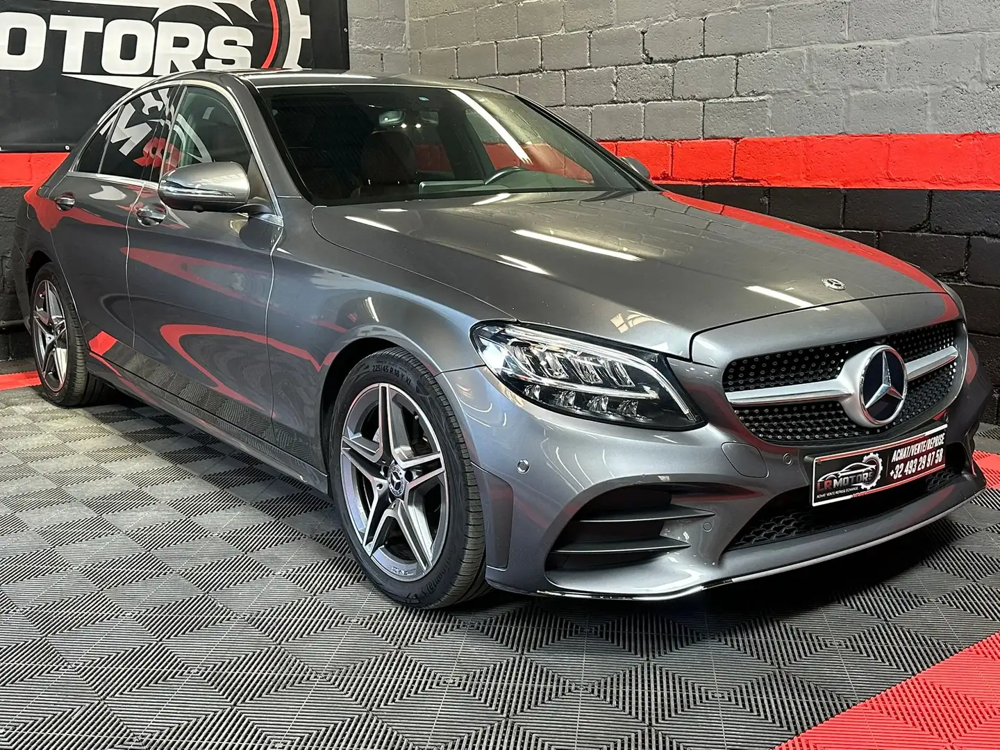 Mercedes-Benz C 200 C 200 d AMG facelift Gris - 1