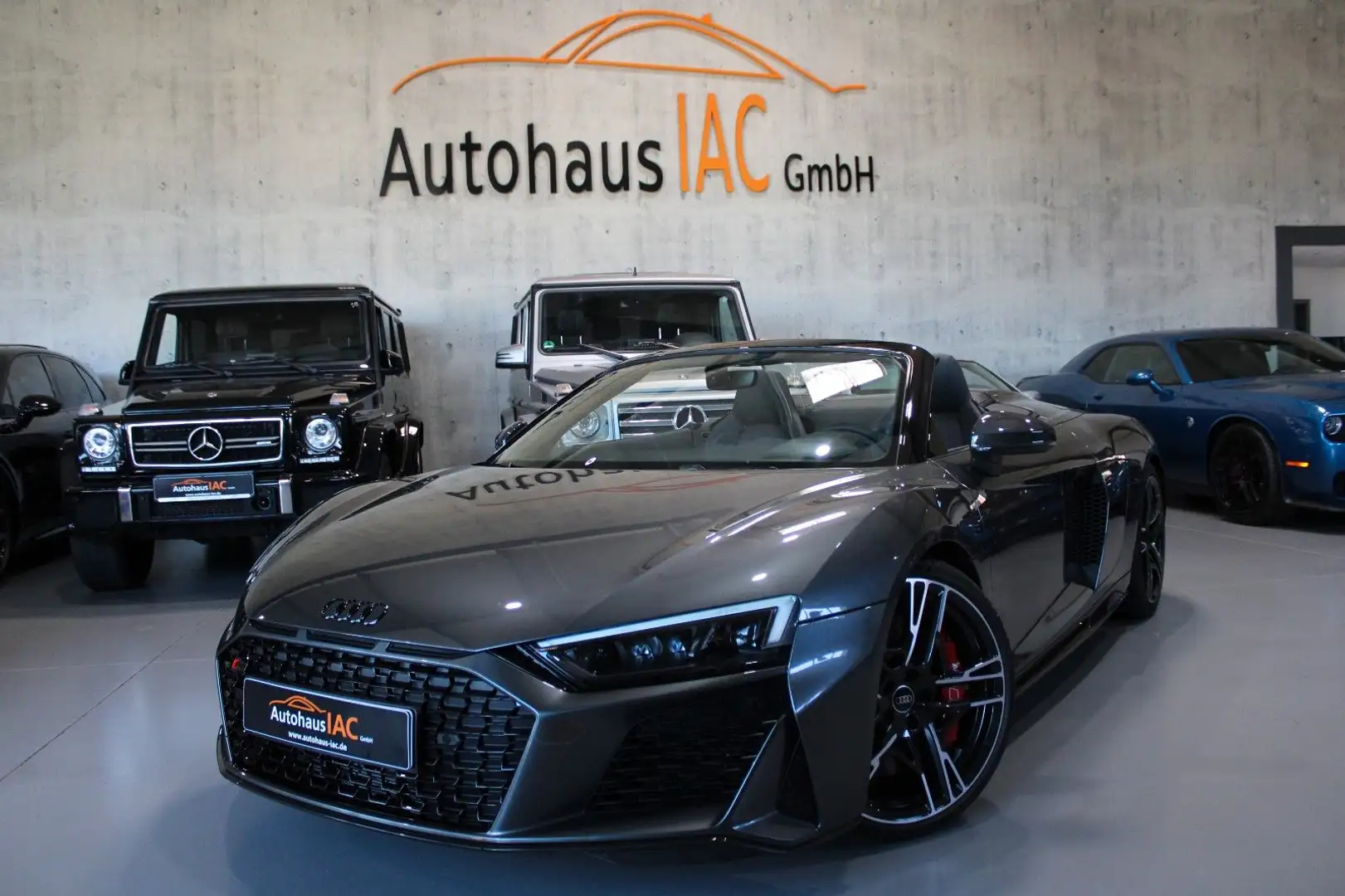 Audi R8 Spyder 5.2 FSI quattro performance/V10/RFK/MW Grau - 1