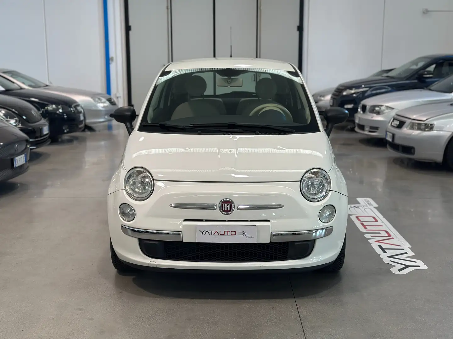 Fiat 500 500 1.2 Pop 69cv UNICO PROPRIETARIO Weiß - 2