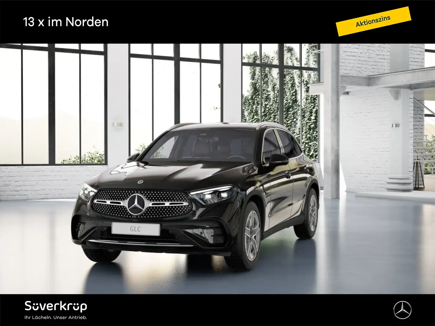 Mercedes-Benz GLC 200 4M AMG SPUR AHK 360 PDC SHZ MEMO Nero - 2